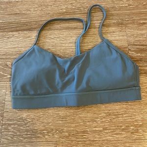 blue lululemon sports bra